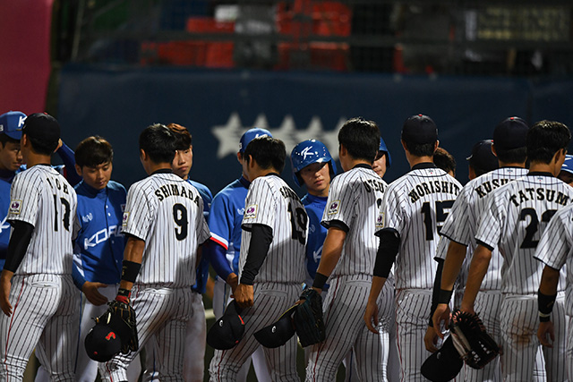 韓国に快勝し決勝進出を決めた