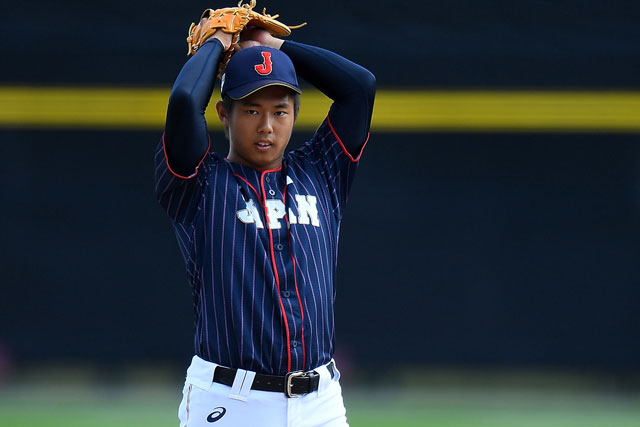 2番手・田浦文丸(秀岳館)は圧巻のピッチングを見せた