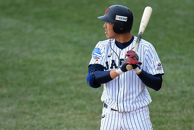 2安打1打点の安田尚憲(履正社)