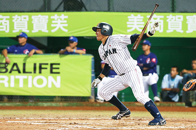 1回、木南了(日本通運)の右中間タイムリー二塁打で追加点