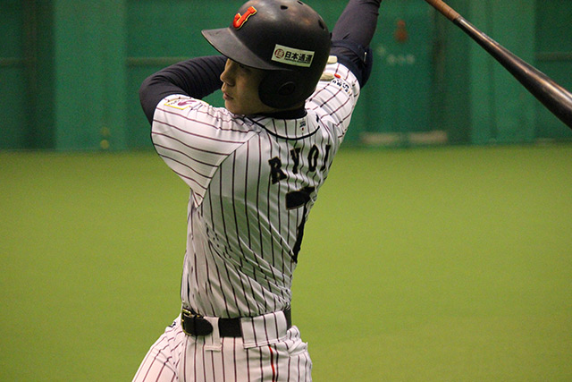 両井大貴外野手(松原ボーイズ)