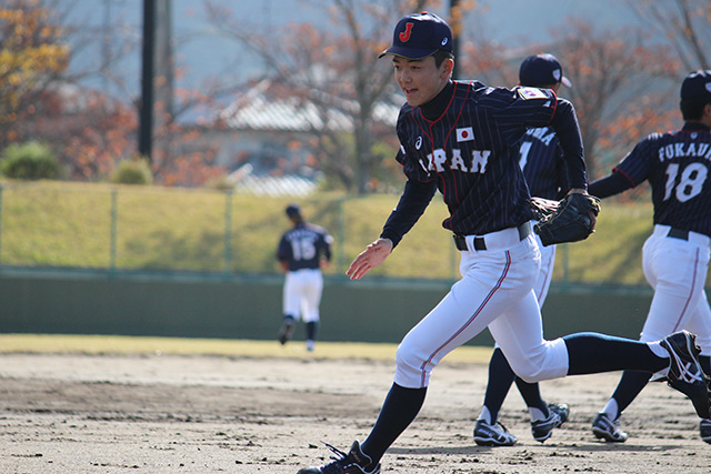 朝井優太投手(小山ボーイズ)