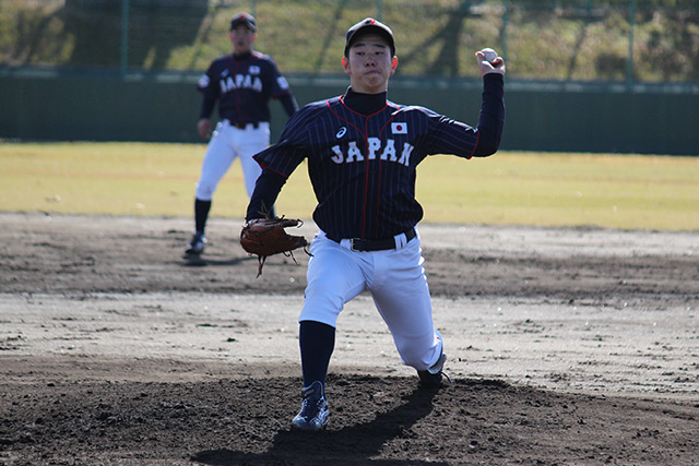 藤田修投手(佐倉リトルシニア)