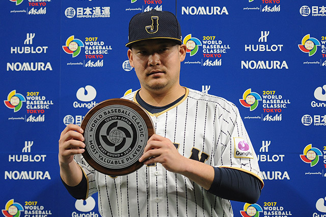 3試合で2本塁打5打点を記録し一次ラウンドB組のMVPに輝いた