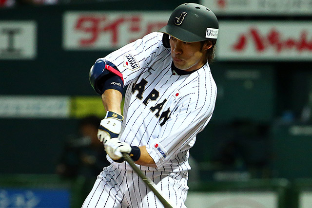 侍ジャパントップチーム選手紹介 柳田悠岐 福岡ソフトバンクホークス トップ 選手紹介 野球日本代表 侍ジャパンオフィシャルサイト