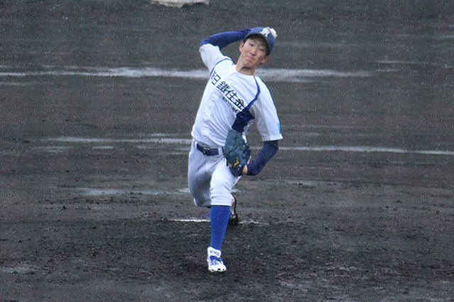 先発の大貫晋一(新日鐵住金鹿島)