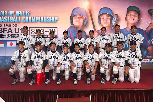 第10回 Bfa U12アジア選手権 公式記者会見 栗山大成主将が力強くコメント U 12 会見レポート 野球日本代表 侍ジャパンオフィシャルサイト