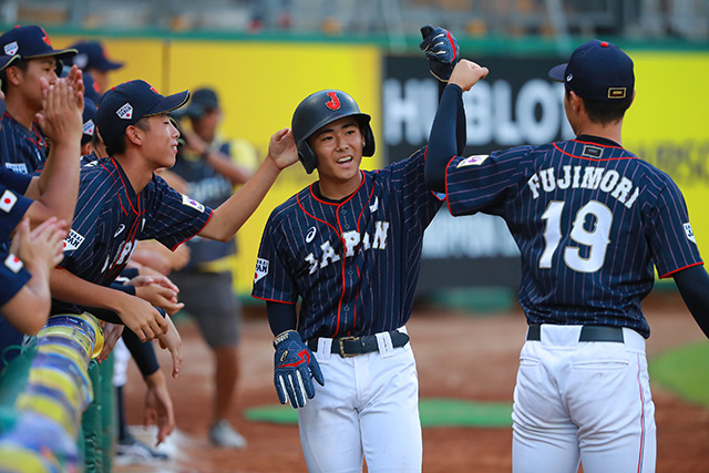 2点を先制した侍ジャパンU-15代表