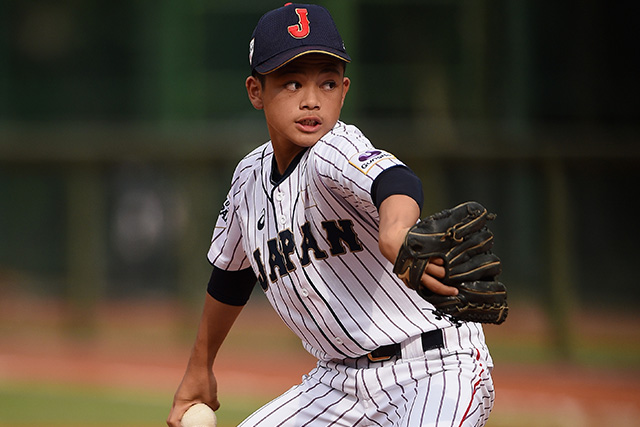 最終回を締めた真栄里修一(富盛チーターズ)