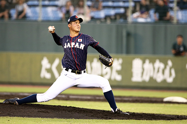 ノーヒットリレーでコールド勝ち 開幕2連勝でスーパーラウンド進出を決める U 18 試合レポート 野球日本代表 侍ジャパンオフィシャルサイト