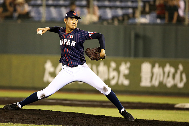 ノーヒットリレーでコールド勝ち 開幕2連勝でスーパーラウンド進出を決める U 18 試合レポート 野球日本代表 侍ジャパンオフィシャルサイト