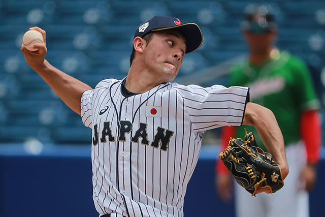 3番手のマウンドに上がった鈴木優(オリックス)