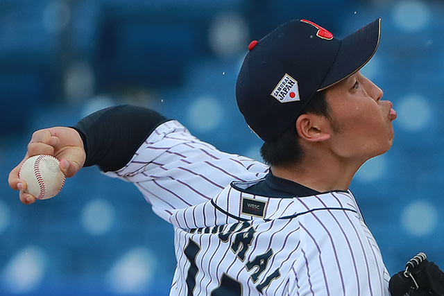 最終回に登板した櫻井周斗(横浜DeNA)