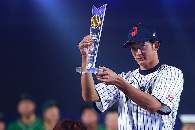 最優秀防御率を獲得した山﨑颯一郎(オリックス)