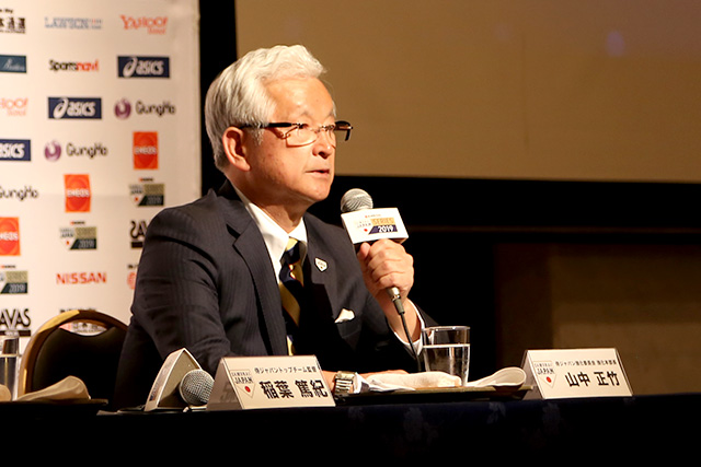 侍ジャパン強化委員会・山中正竹強化本部長