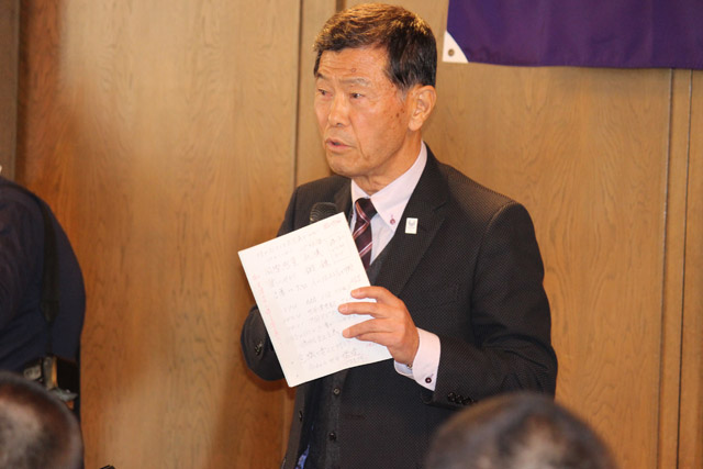 渡辺元智氏(横浜前監督)