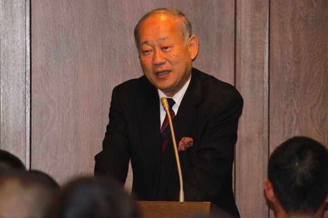 八田英二氏(公益財団法人日本高等学校野球連盟会長)