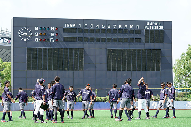 1時間半の公式練習