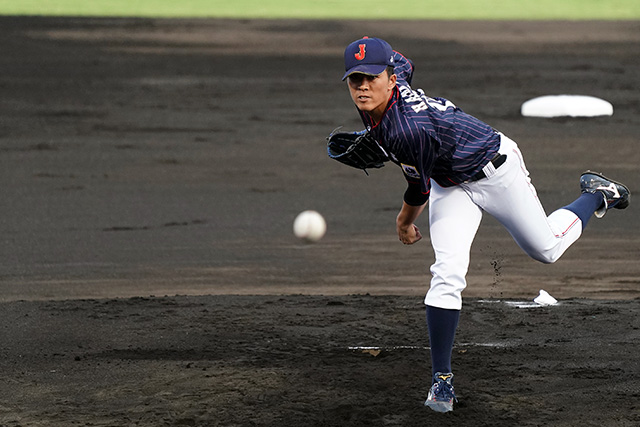 早川隆久(早稲田大)は5回1失点(自責0)の好投