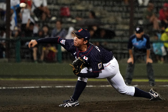 今大会初登板の村上頌樹(東洋大)