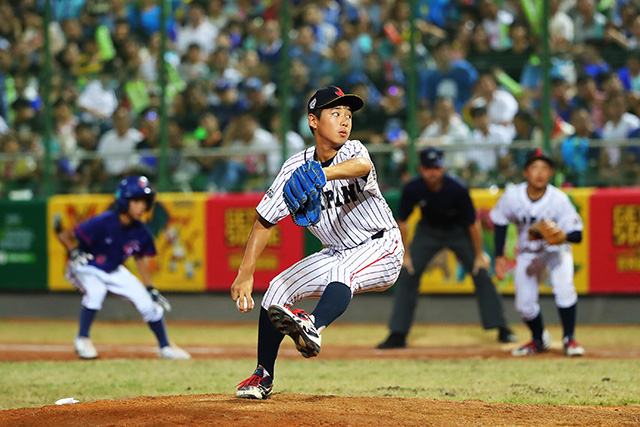 2番手の川越昂太郎(東京城南ボーイズ)