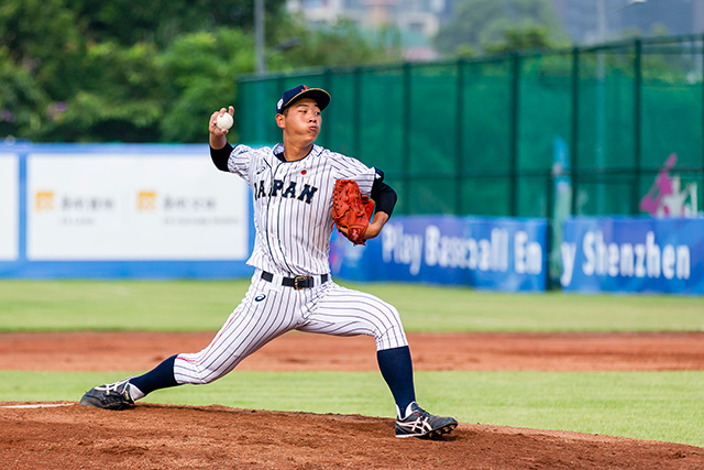 開幕戦の先発は川島新大(草加市立川柳中)