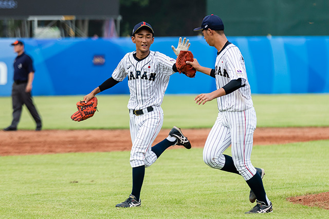 川島新大は5回をパーフェクトに抑える好投