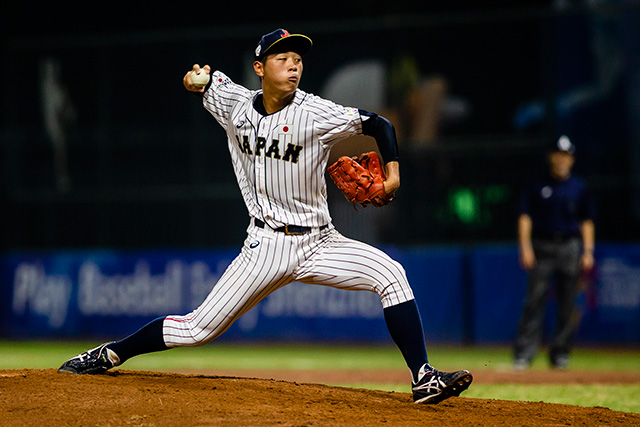 好投をみせた川島新大(草加市立川柳中)