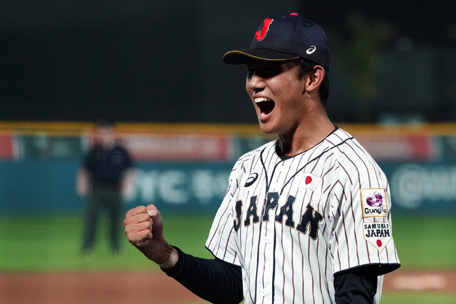 初登板初先発 奥川恭伸が7回18奪三振 カナダとのスーパーラウンド初戦を飾る U 18 試合レポート 野球日本代表 侍ジャパン オフィシャルサイト