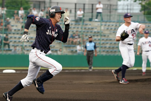 広島東洋カープ2位指名の宇草孔基(法大)