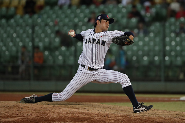 5回から登板した堀 誠(NTT東日本)