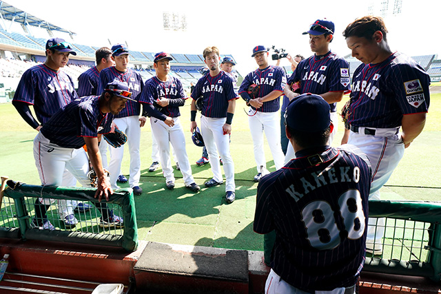 始動後初の実戦に快勝 4番 鈴木誠也ら多くの選手が持ち味を発揮 トップ 試合レポート 野球日本代表 侍ジャパンオフィシャルサイト