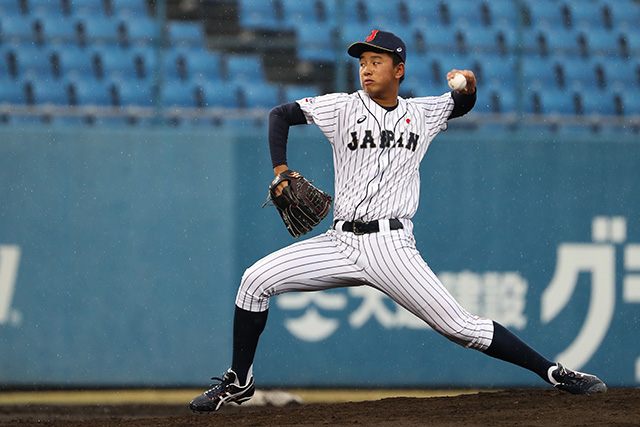 西田稀士郎(フレッシュ佐賀フィールドナイン)は5回を無失点に抑える