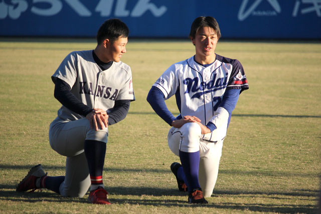 野口智哉(関西大)と古間木大登(東京農業大北海道オホーツク)