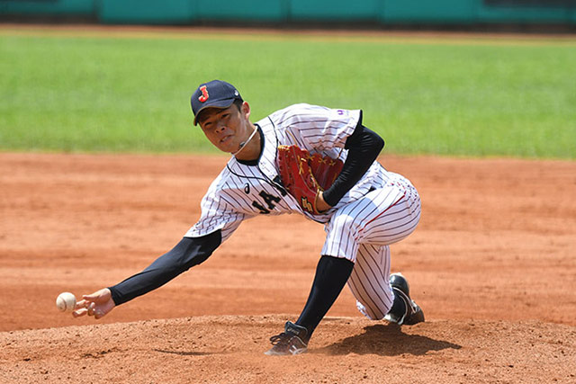オリックス・バファローズ4位指名の中川颯(立教大)