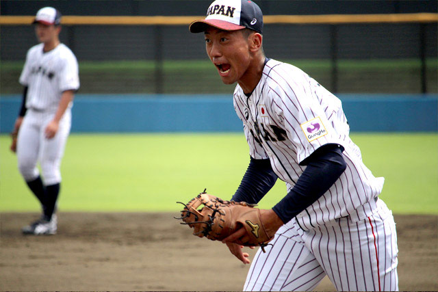 北海道日本ハムファイターズ3位指名の古川裕大(上武大)