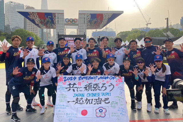 チャイニーズ・タイペイチームとの記念撮影