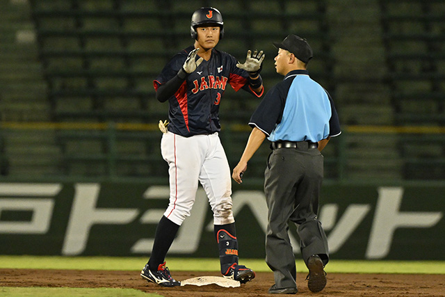 西川史礁(青山学院大)は2安打2打点の活躍