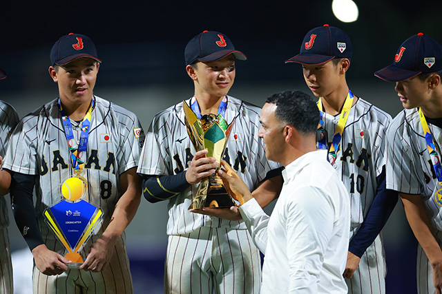 主将の新井悠河(藤岡ボーイズ)はベストナインを獲得