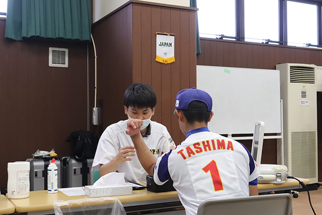 侍ジャパン野球健康診断