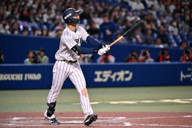 辰己涼介(東北楽天ゴールデンイーグルス)の3ランでダメ押し
