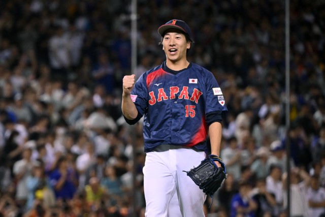 最終回は大勢(巨人)が三者凡退に抑えて試合終了