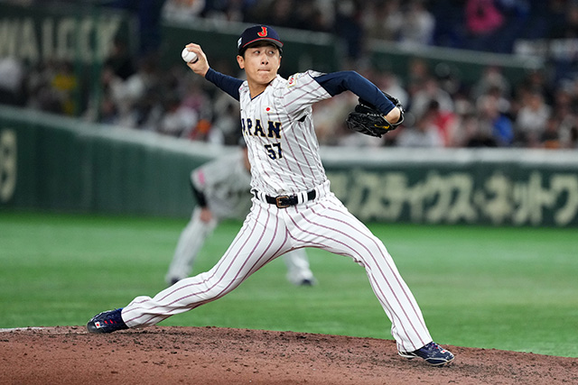 3番手の北山亘基(日本ハム)