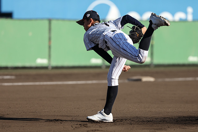 先発の一寸木健翔(西湘シーホース)