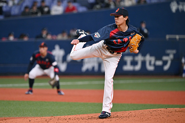 2番手の大津亮介(ソフトバンク)