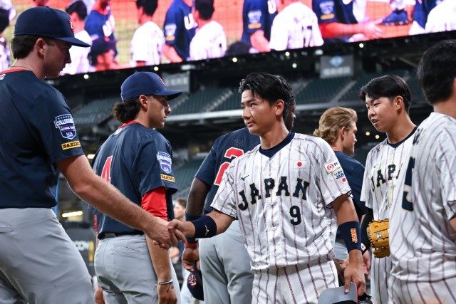 初戦を快勝した侍ジャパン大学代表