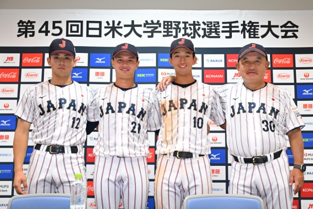 勝利後の記者会見