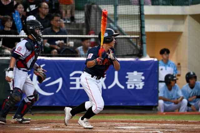 吉塚真之介(狭山西武ボーイズ)の内野ゴロで先制