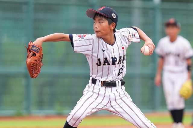 3番手の清水亮多(横浜リトルリーグ青葉緑東)