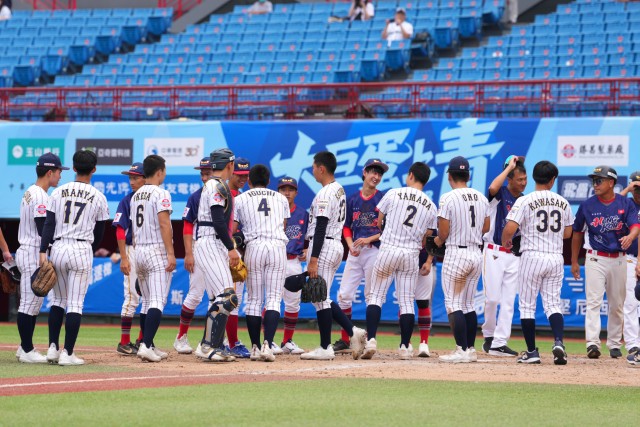 香港に4回コールドで勝利した